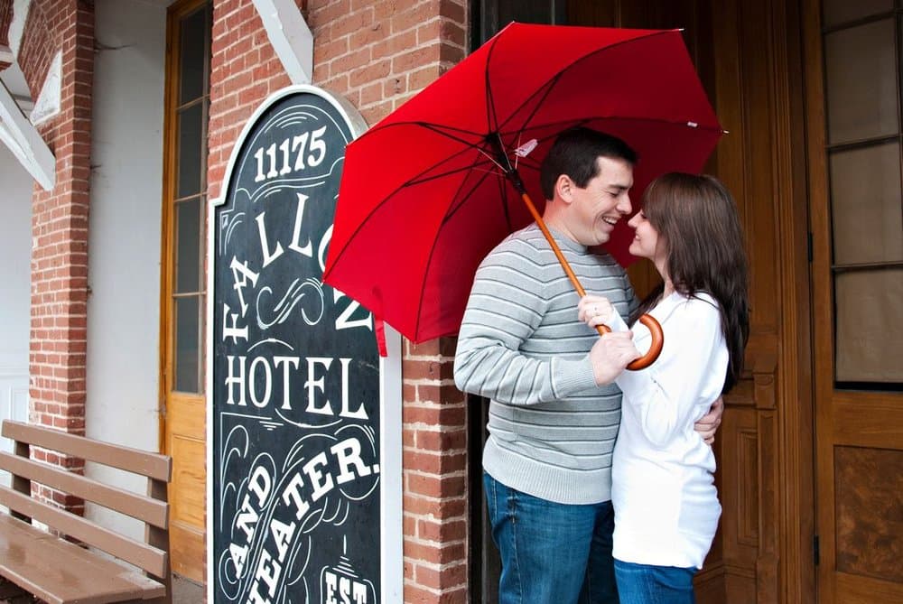 Columbia State Historic Park Engagement Session by Ocean Blue Photography and Design