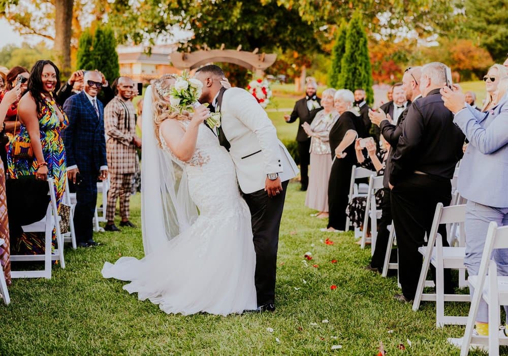 Gold Wedding Photography (8 Hours, 2 Photographers) by Hitched By Douley