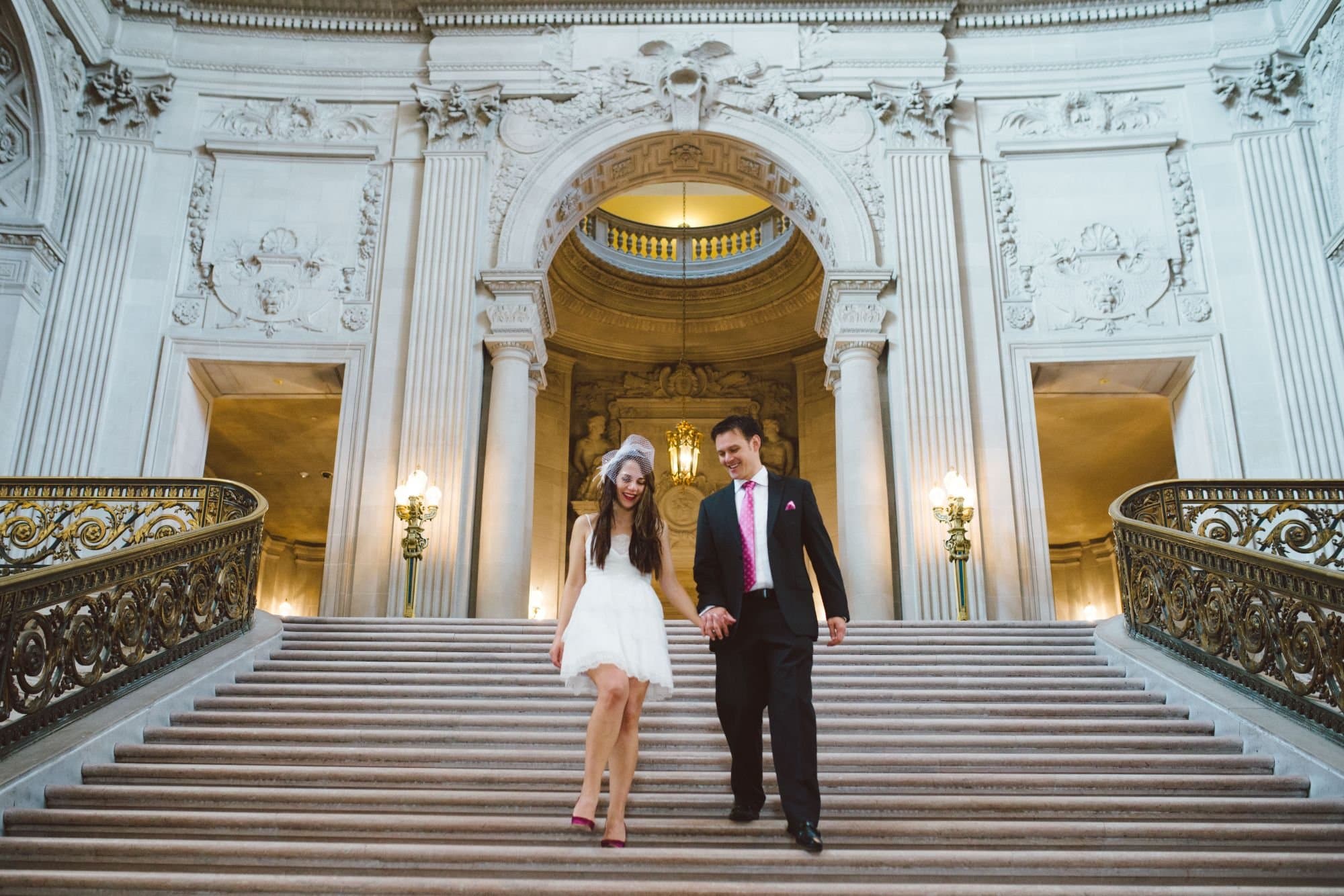 San Francisco City Hall Wedding Photography (4 Hours, 1 Photographer)