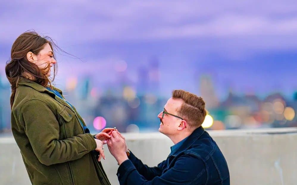 Engagement/ Surprise Proposal by Becca Grimaldi Photography