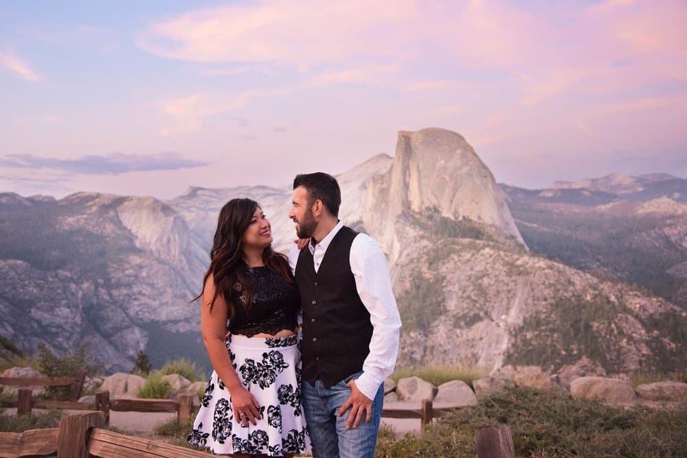 Yosemite Engagement Session by Ocean Blue Photography and Design
