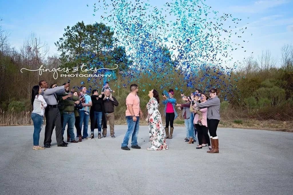 Birth Announcement or Gender Reveal Session